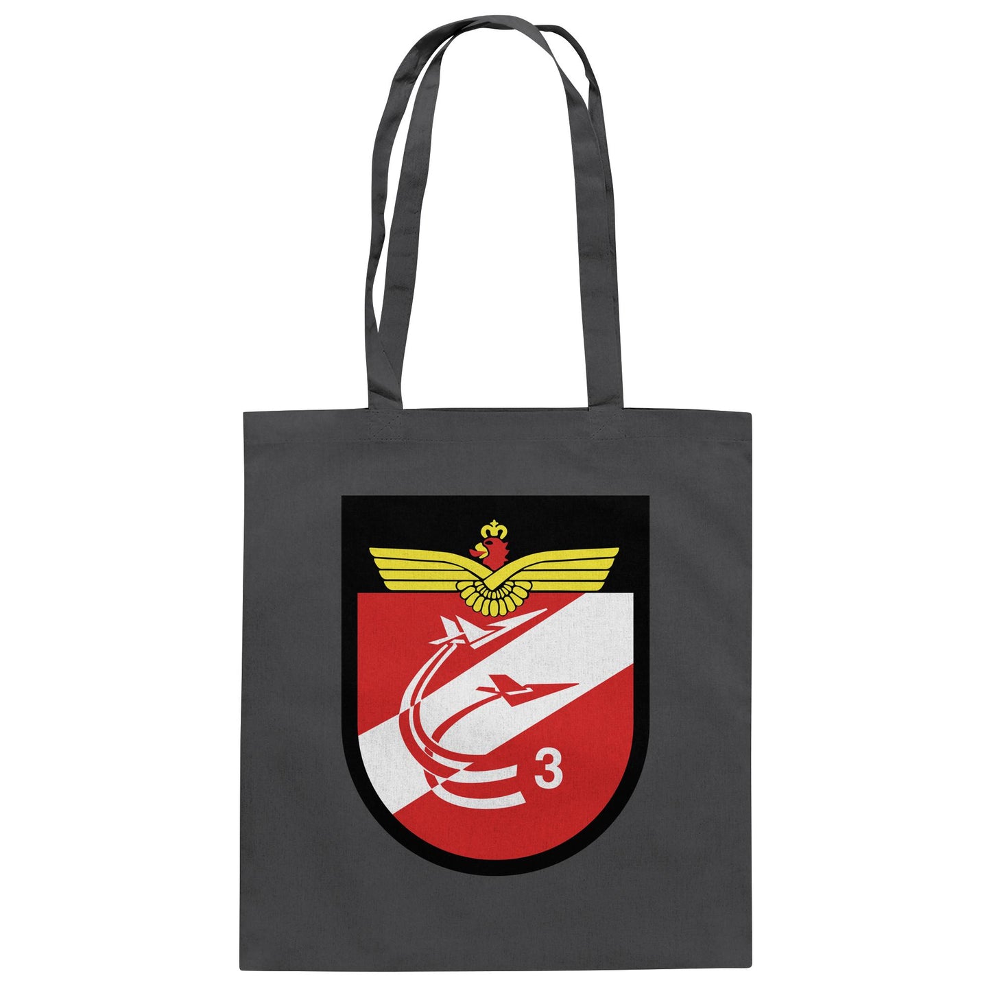 DDR Ostalgie Baumwolltasche • NVA EMBLEM - JAGDGESCHWADER 3