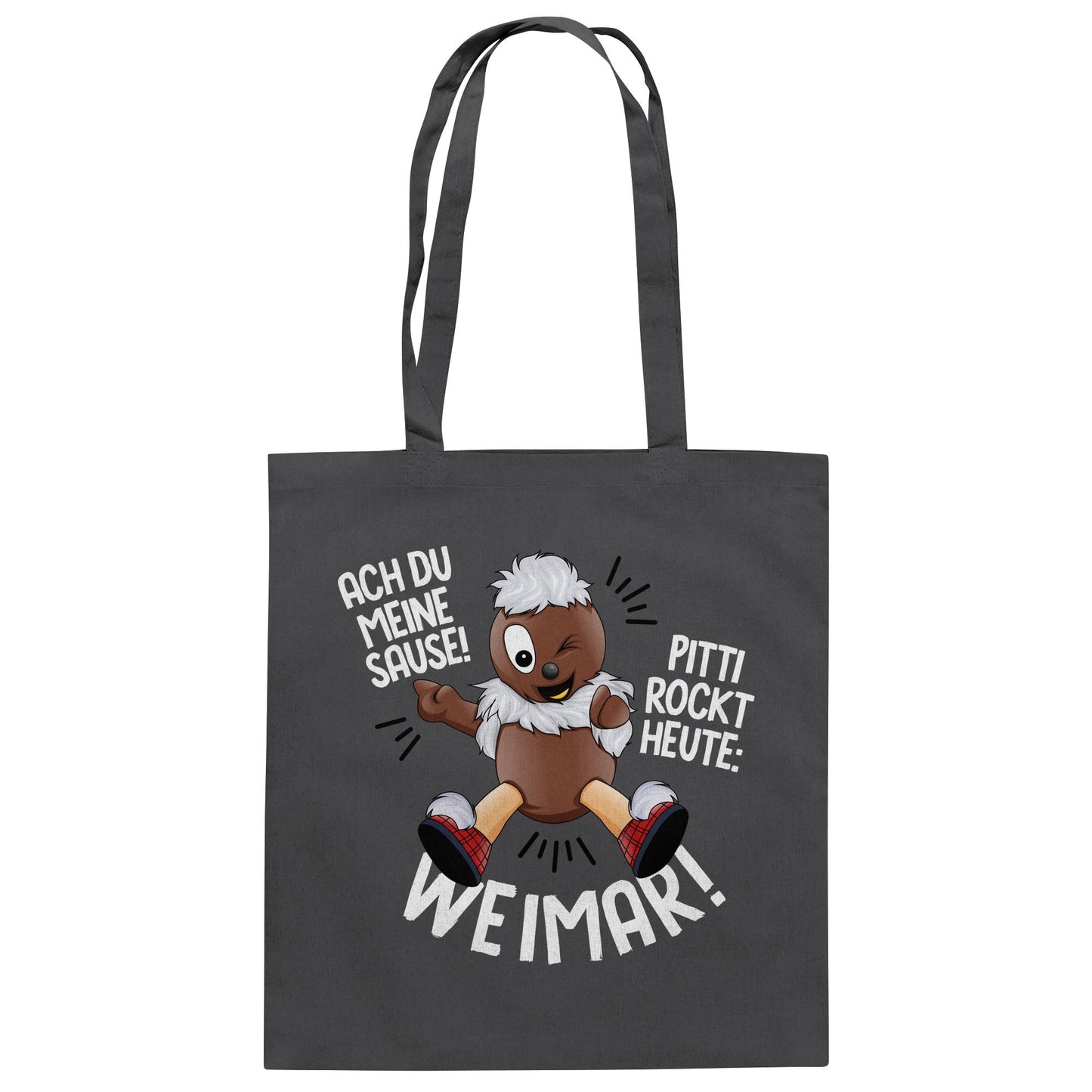 Pitti Stadt Nicki (Baumwolltasche) • PITTI ROCKT HEUTE WEIMAR!