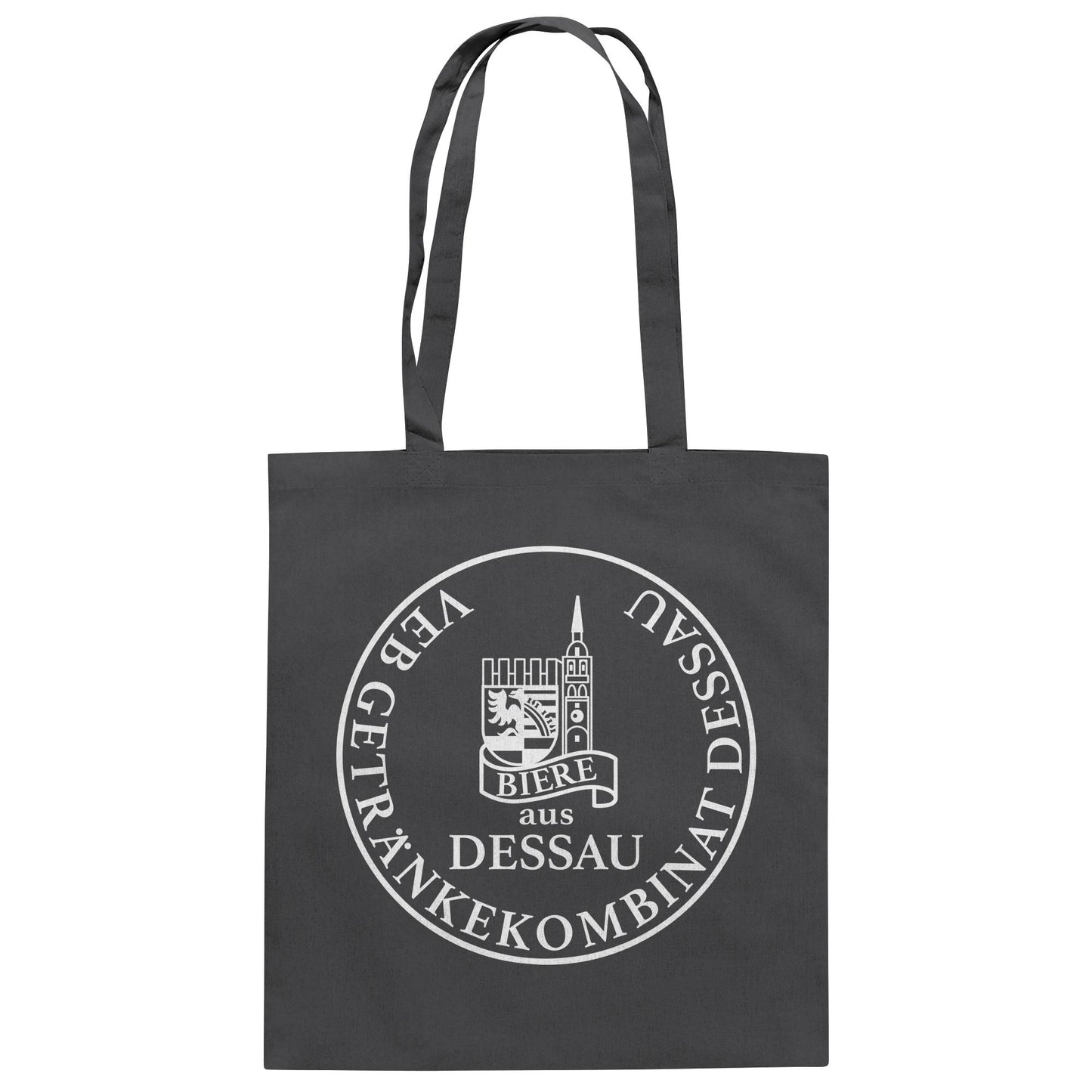 DDR Ostalgie Baumwolltasche • VEB GETRÄNKEKOMBINAT DESSAU BIERE