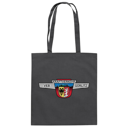 DDR Ostalgie Baumwolltasche • VEB KRAFTVERKEHR GÖRLITZ