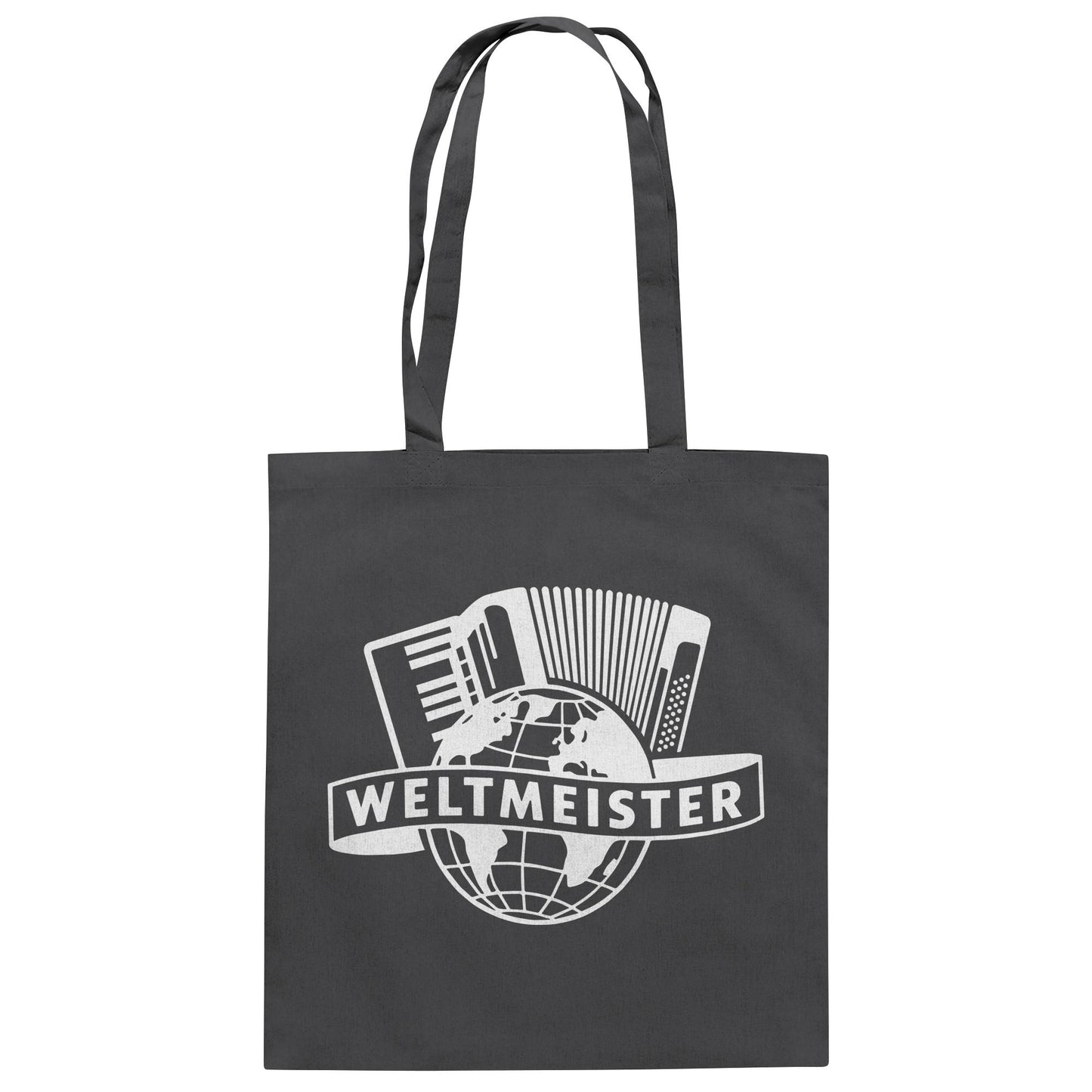 DDR Ostalgie Baumwolltasche • WELTMEISTER AKKORDEON KLINGENTHAL