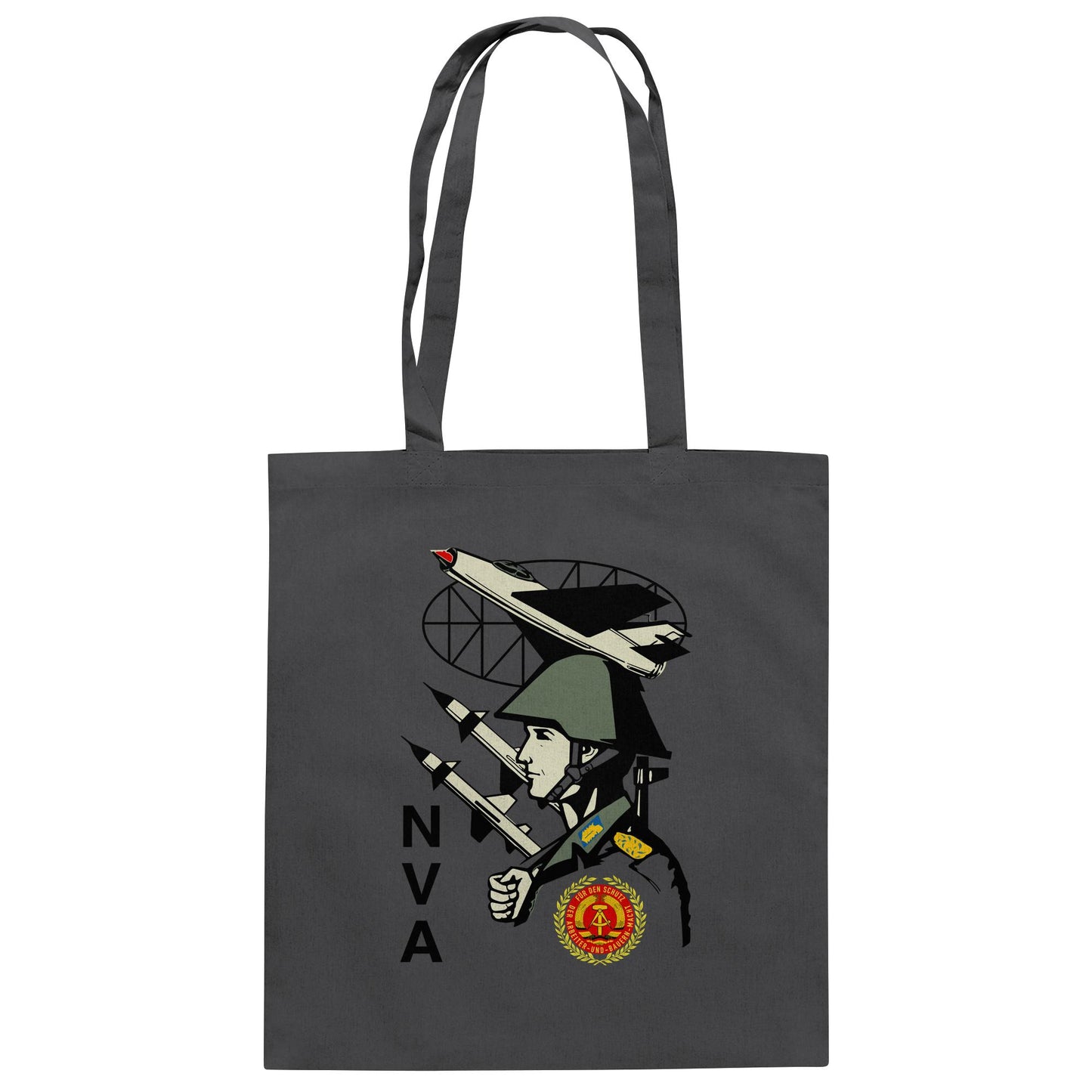 DDR Ostalgie Baumwolltasche • NVA - WERBEPLAKAT (ORIGINAL)