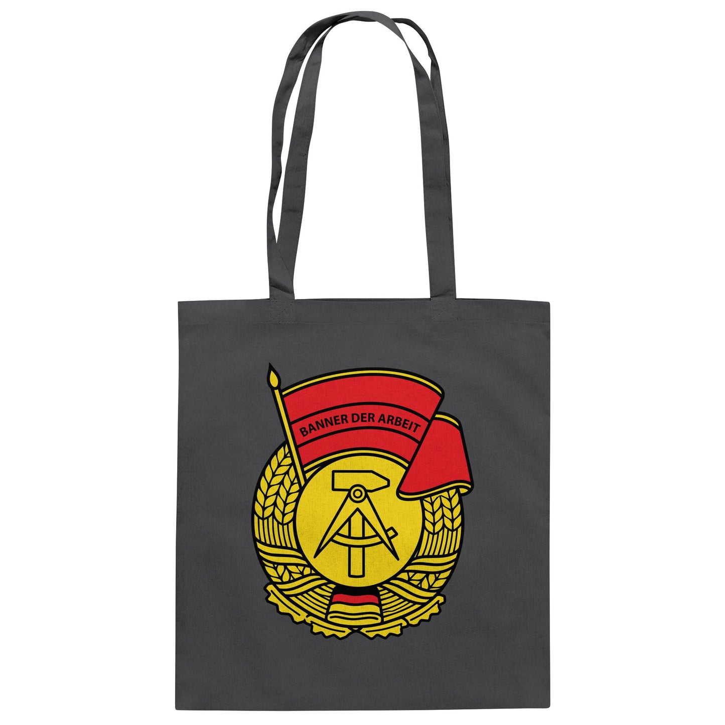 DDR Ostalgie Baumwolltasche • BANNER DER ARBEIT