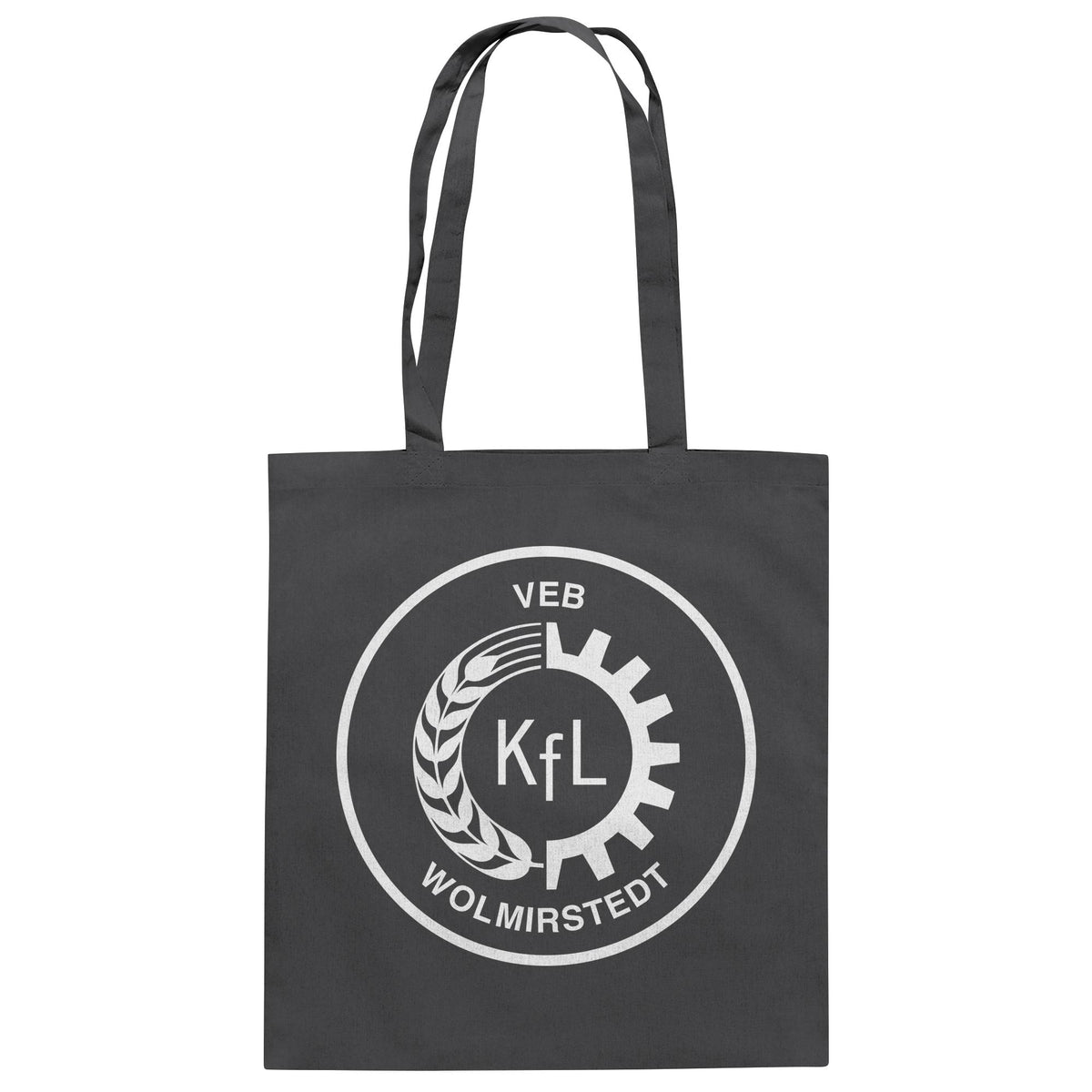DDR Ostalgie Baumwolltasche • VEB KFL WOLMIRSTEDT