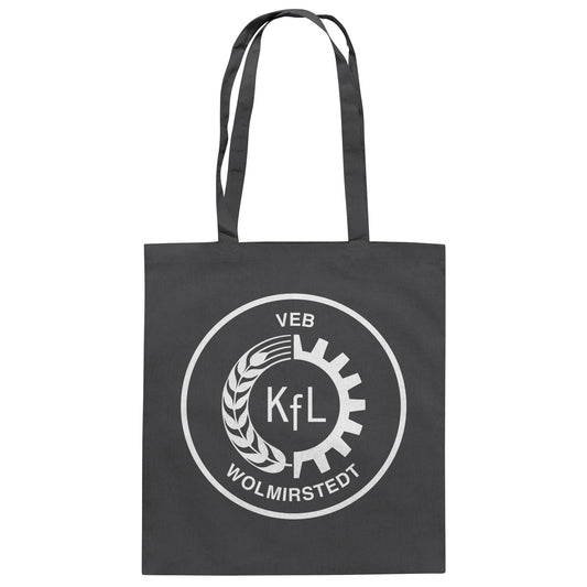 DDR Ostalgie Baumwolltasche • VEB KFL WOLMIRSTEDT
