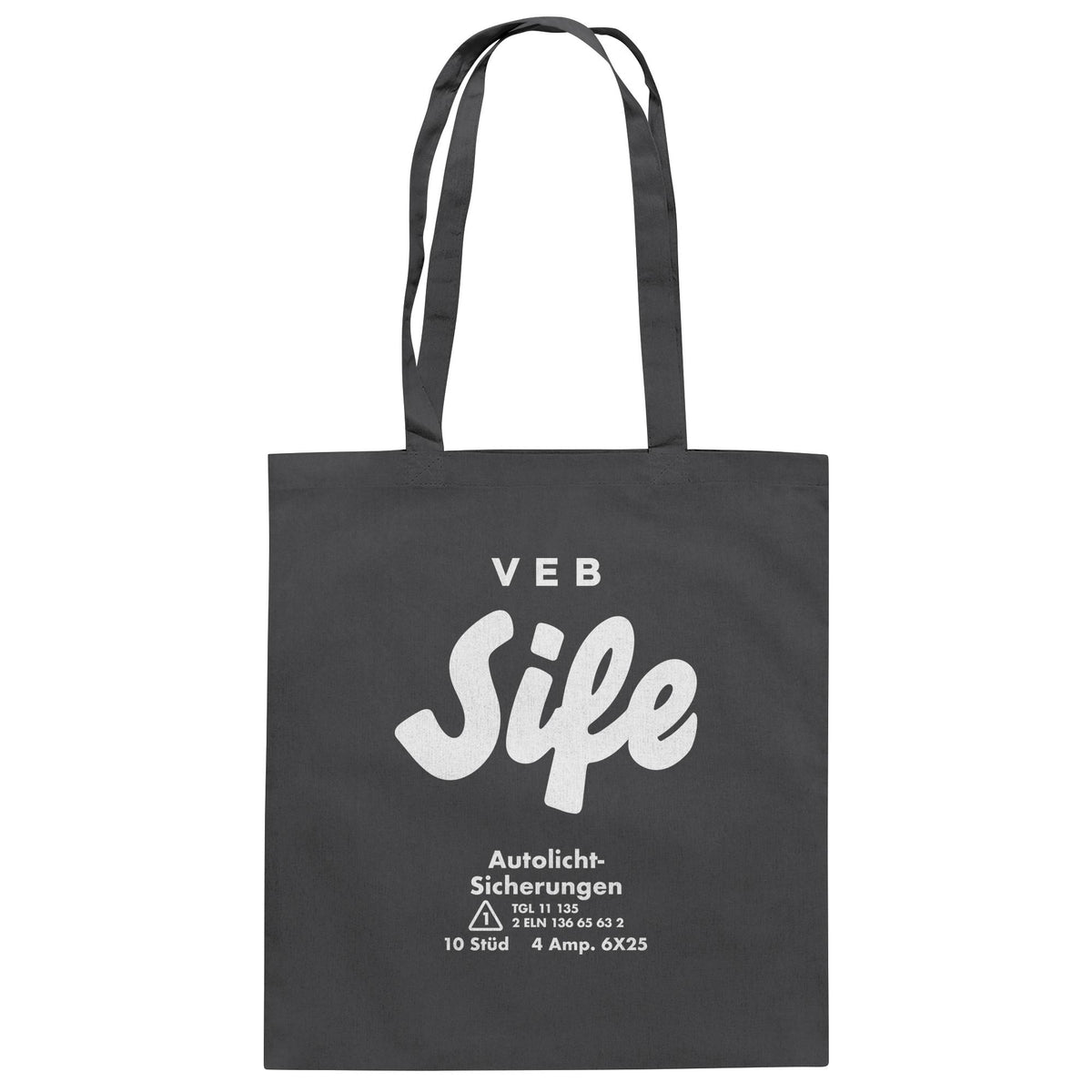 VEB SIFE GROSSBREITENBACH | DDR Ostalgie Baumwolltasche