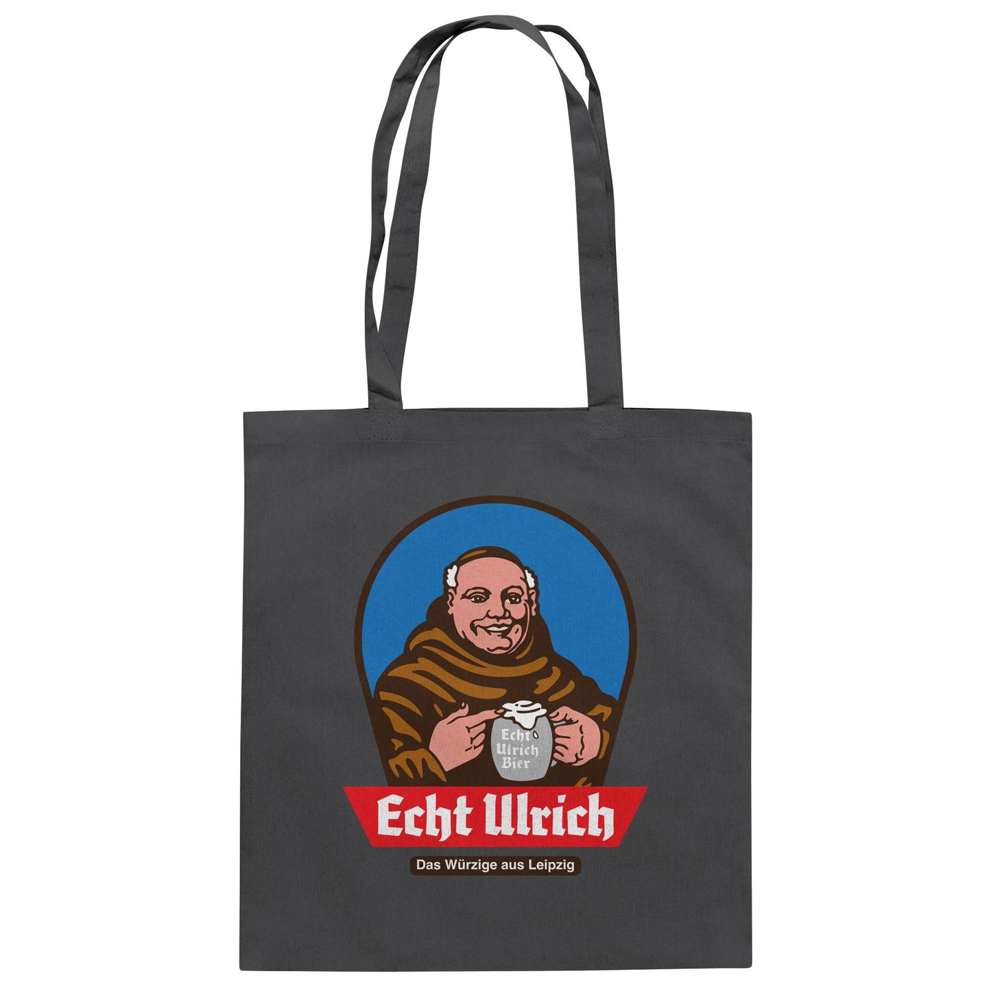 DDR Ostalgie Baumwolltasche • ECHT ULRICH BIER LEIPZIG