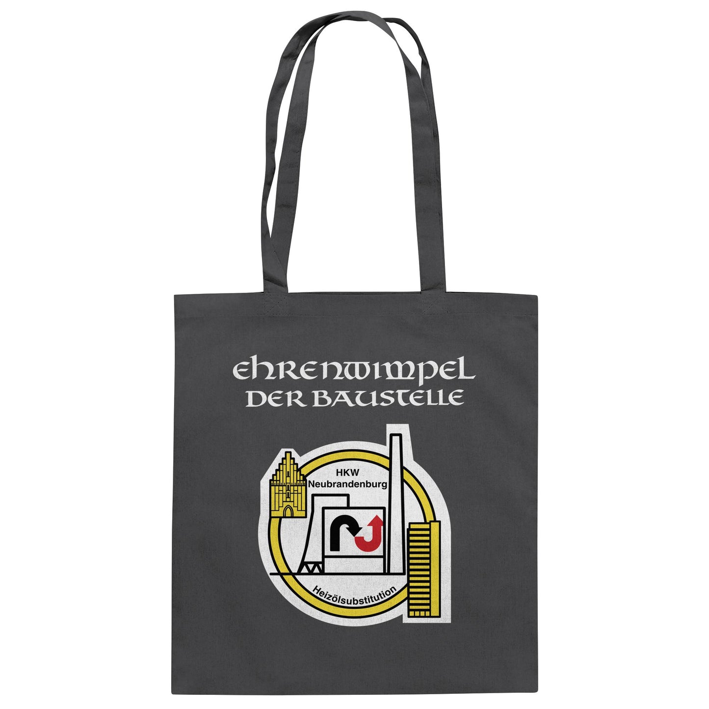 DDR Ostalgie Baumwolltasche • EHRENWIMPEL HKW NEUBRANDENBURG