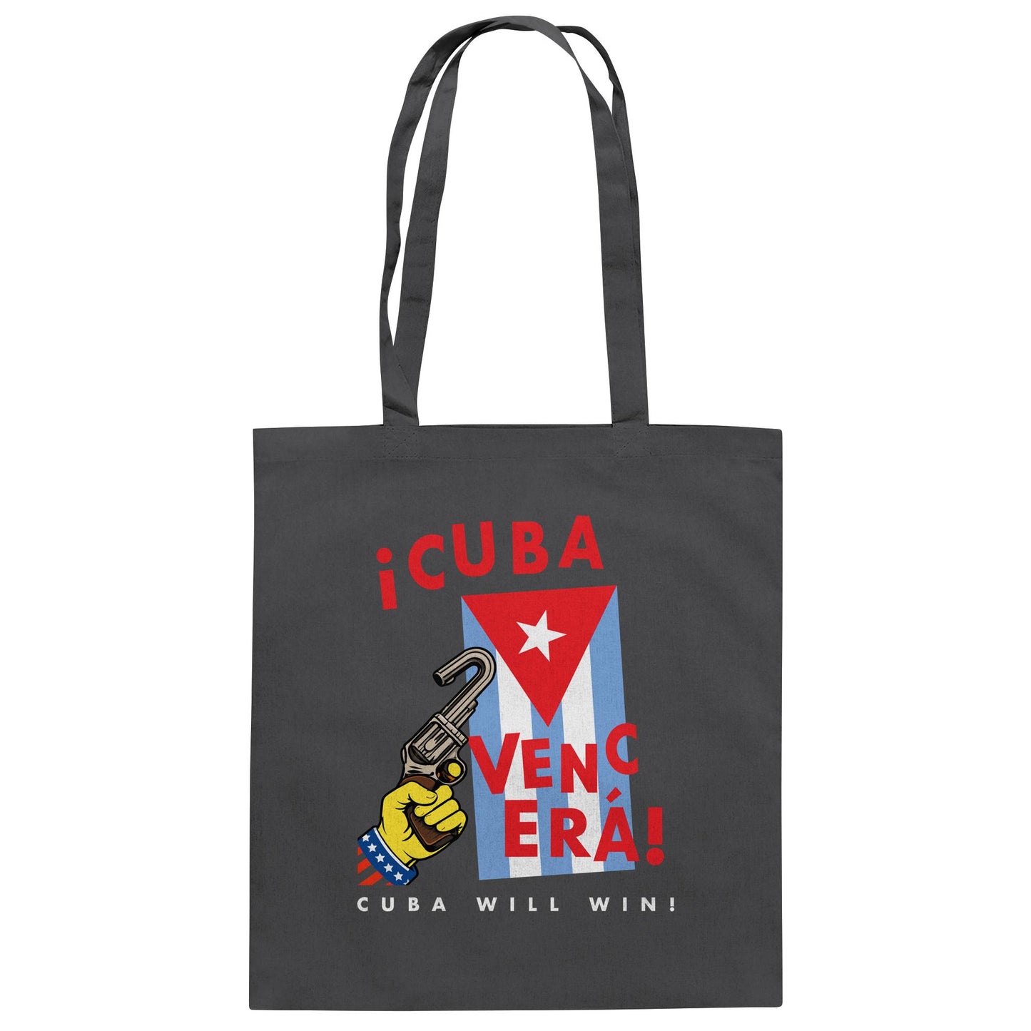 DDR Ostalgie Baumwolltasche • VENCERÁ! CUBA WILL WIN! (ORIGINAL POSTER KUBA)