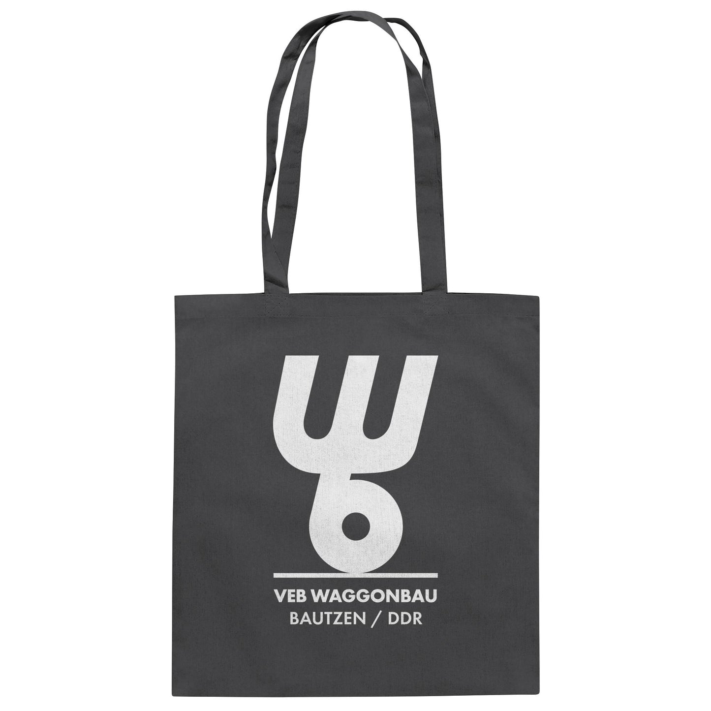 DDR Ostalgie Baumwolltasche • VEB WAGGONBAU BAUTZEN