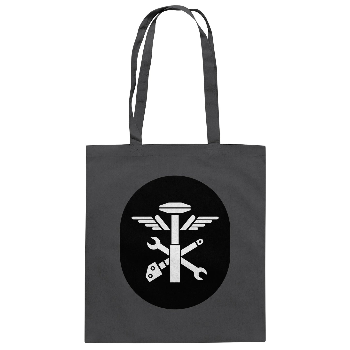 DDR Ostalgie Baumwolltasche • NVA EMBLEM - TECHNISCHER PANZERDIENST