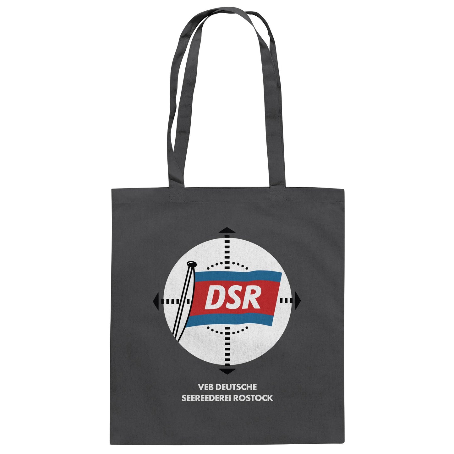 DDR Ostalgie Baumwolltasche • DSR - VEB DEUTSCHE SEEREEDEREI ROSTOCK