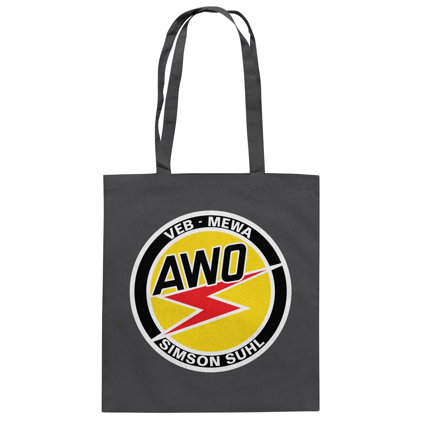 DDR Ostalgie Baumwolltasche • VEB MEWA - AWO, SIMSON SUHL