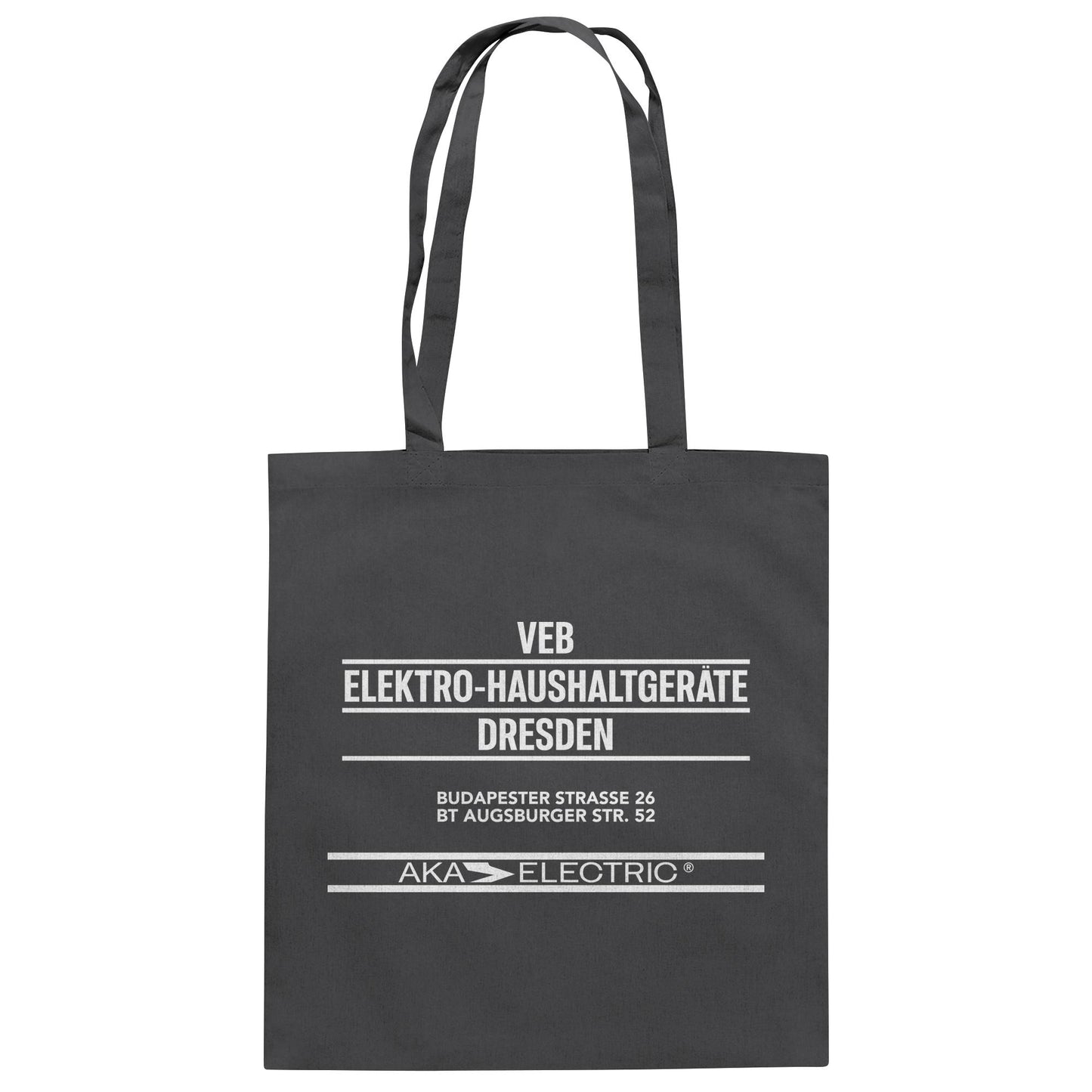 DDR Ostalgie Baumwolltasche • AKA ELECTRIC DRESDEN