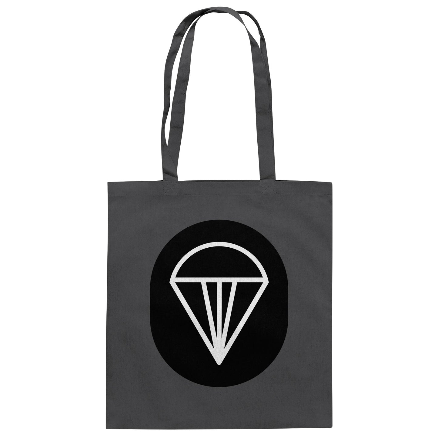 DDR Ostalgie Baumwolltasche • NVA EMBLEM - FALLSCHIRMJÄGER