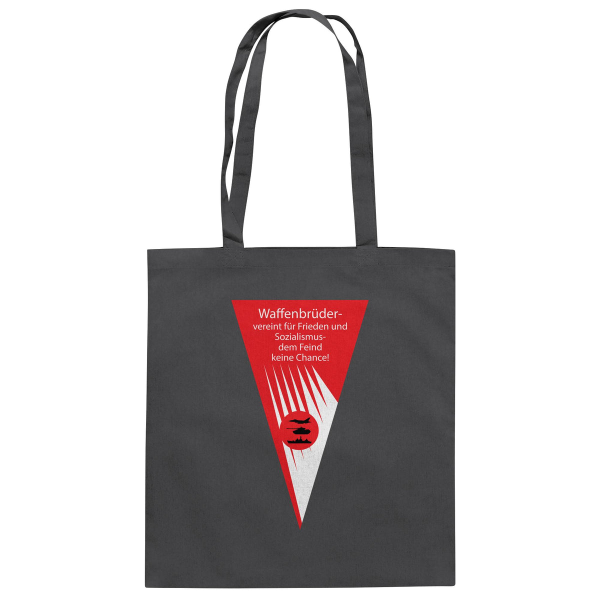 NVA - WAFFENBRÜDER | DDR Ostalgie Baumwolltasche
