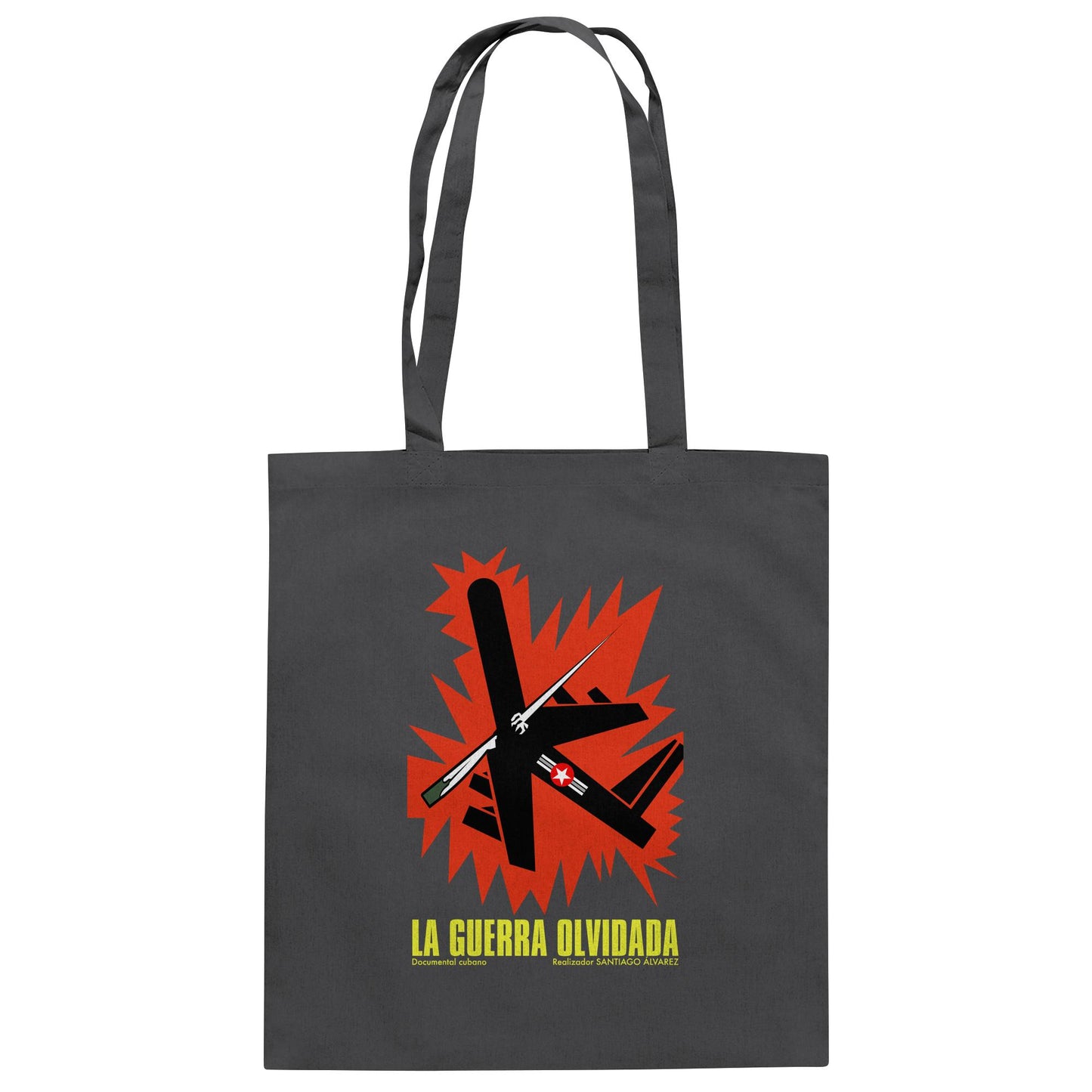 DDR Ostalgie Baumwolltasche • KUBA - LA GUERRA OLVIDADA (ORIGINAL POSTER