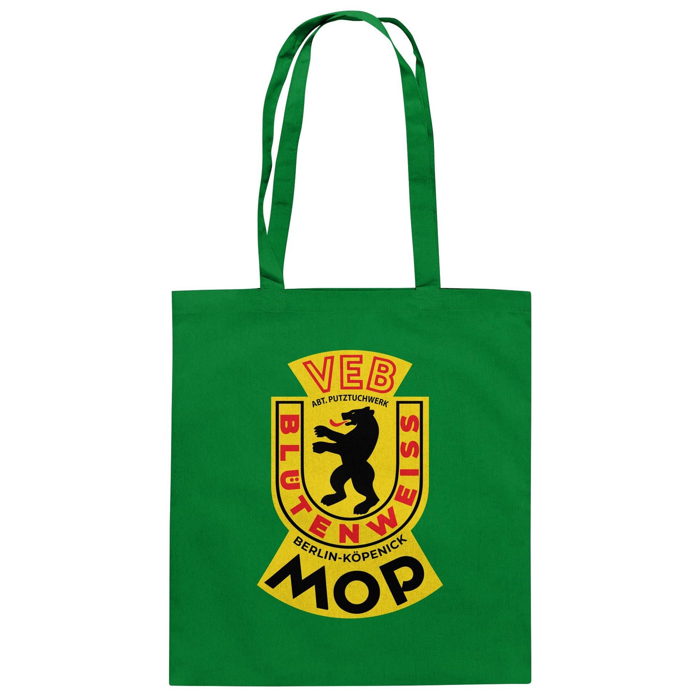 DDR Ostalgie Baumwolltasche • VEB PUTZTUCHWERK BERLIN-KÖPENICK