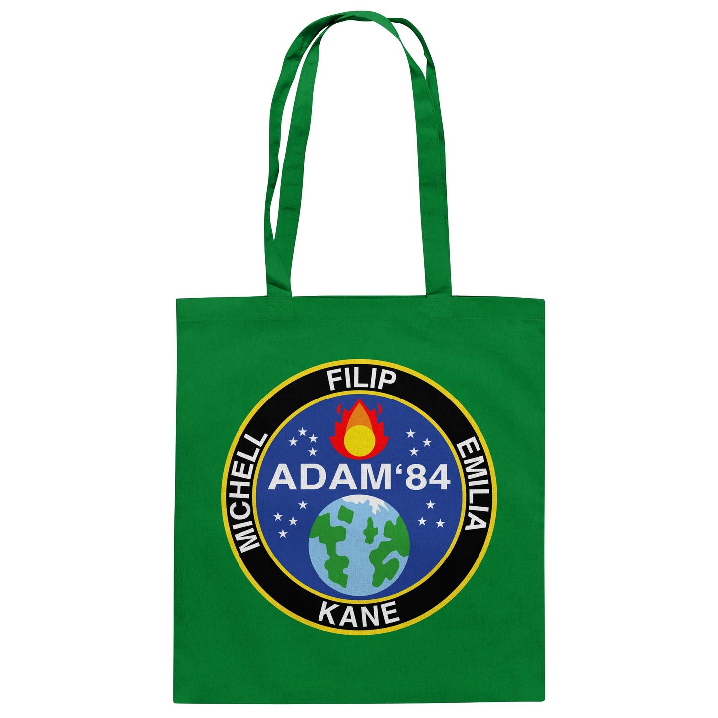 DDR Ostalgie Baumwolltasche • PROJEKT ADAM 84, DIE BESUCHER