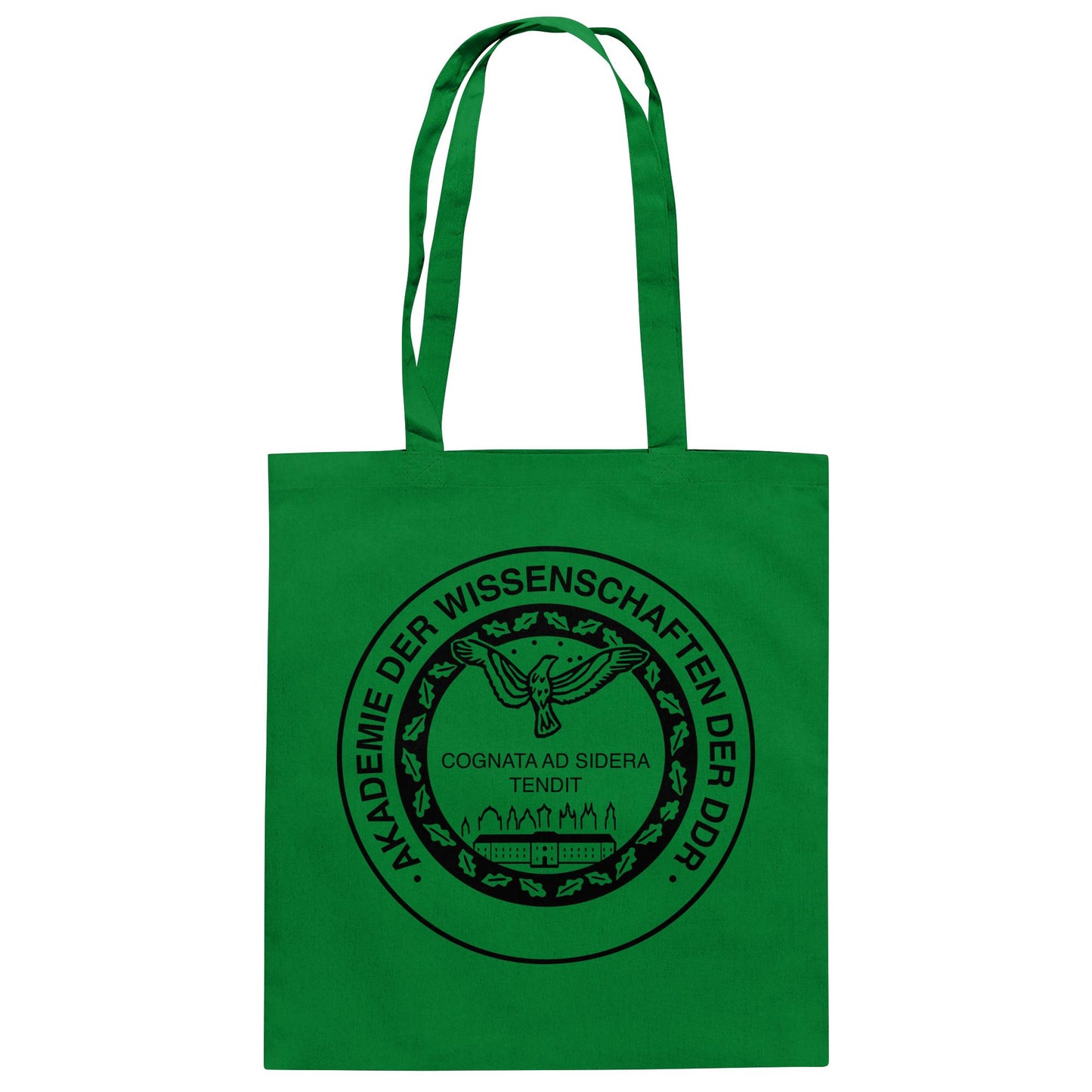DDR Ostalgie Baumwolltasche • AKADEMIE DER WISSENSCHAFTEN DER DDR