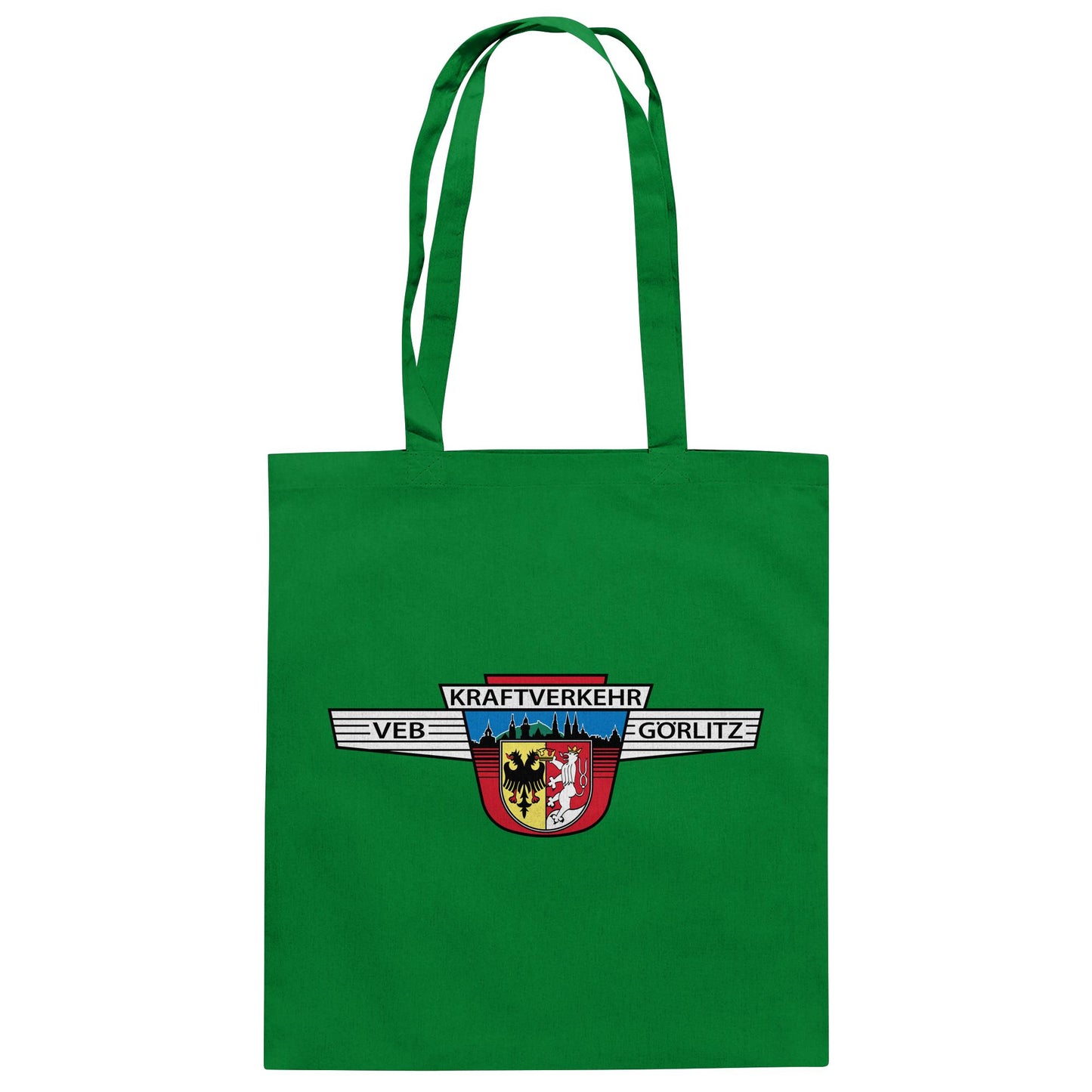 DDR Ostalgie Baumwolltasche • VEB KRAFTVERKEHR GÖRLITZ