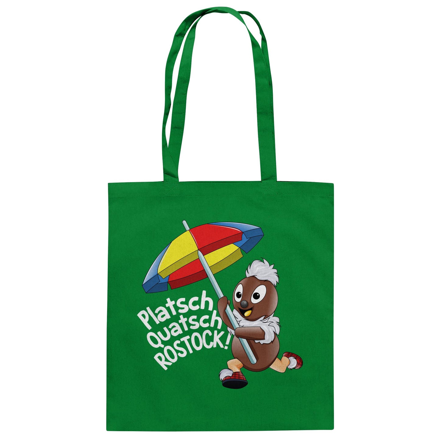 Pitti Stadt Nicki (Baumwolltasche) • PLATSCH QUATSCH ROSTOCK