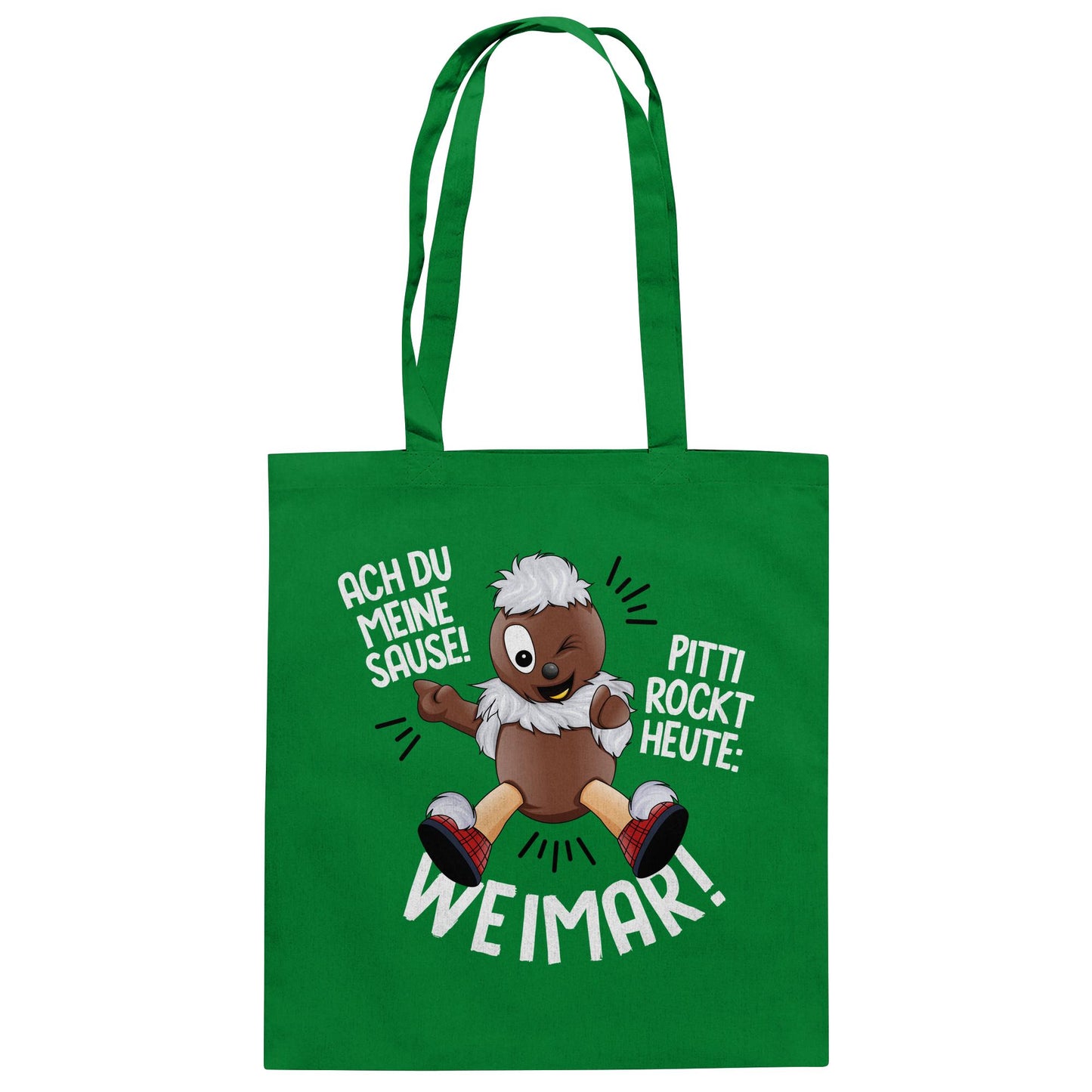 Pitti Stadt Nicki (Baumwolltasche) • PITTI ROCKT HEUTE WEIMAR!