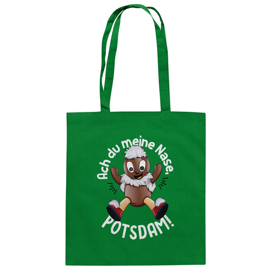 Pitti Stadt Nicki (Baumwolltasche) • ACH DU MEINE NASE POTSDAM!