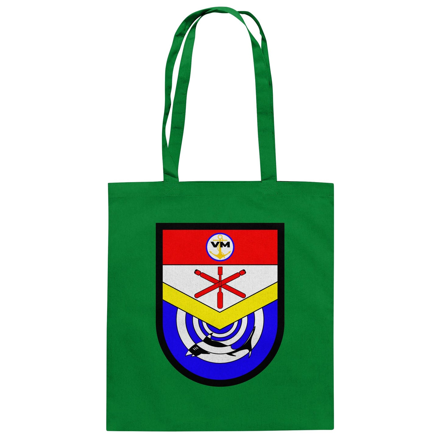 DDR Ostalgie Baumwolltasche • NVA EMBLEM - BOOTABWEHR SEESTREITKRÄFTE