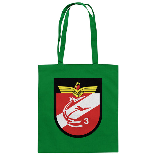 DDR Ostalgie Baumwolltasche • NVA EMBLEM - JAGDGESCHWADER 3