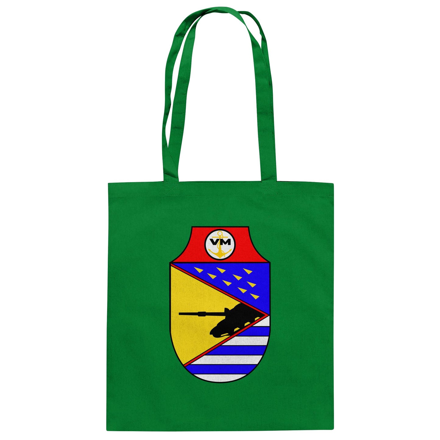 DDR Ostalgie Baumwolltasche • NVA EMBLEM - LANDUNGSKRÄFTE