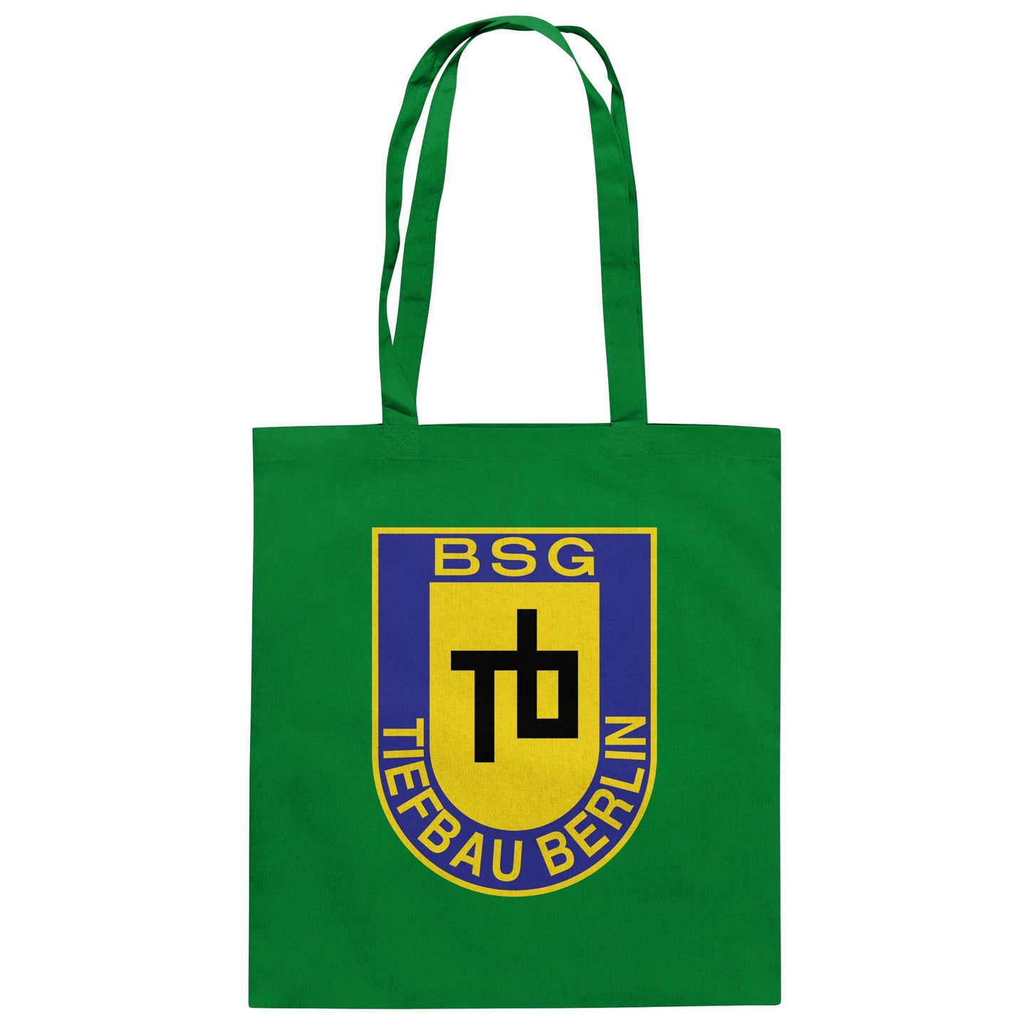 DDR Ostalgie Baumwolltasche • BSG TB TIEFBAU BERLIN