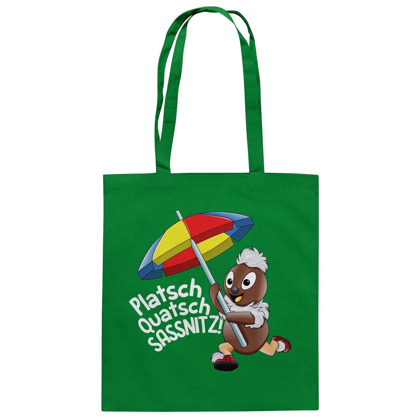 Pitti Stadt Nicki (Baumwolltasche) • PLATSCH QUATSCH SASSNITZ