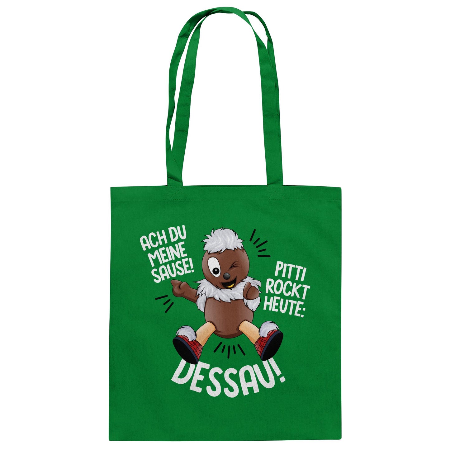 Pitti Stadt Nicki (Baumwolltasche) • PITTI ROCKT HEUTE DESSAU!