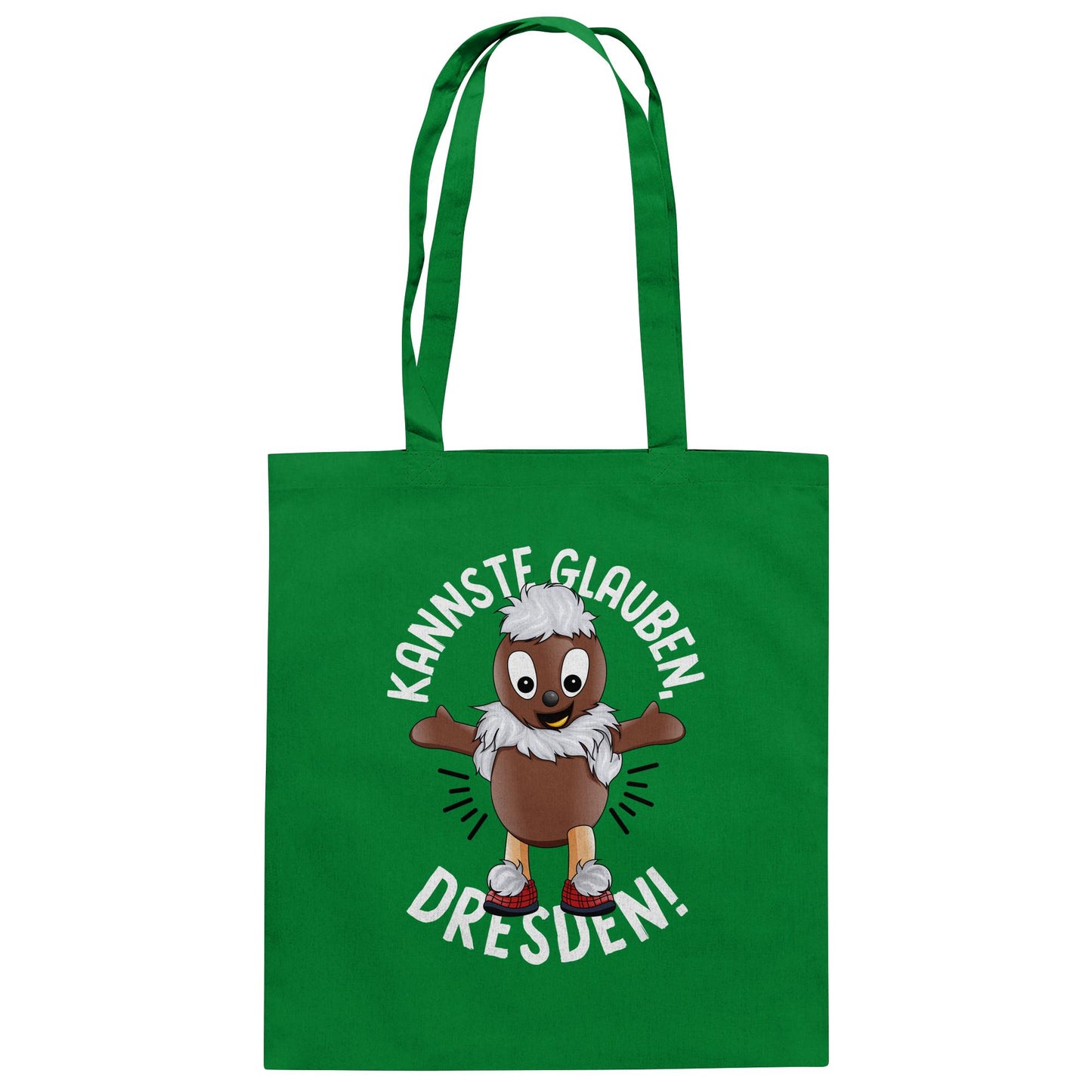 Pitti Stadt Nicki (Baumwolltasche) • KANNSTE GLAUBEN, DRESDEN!