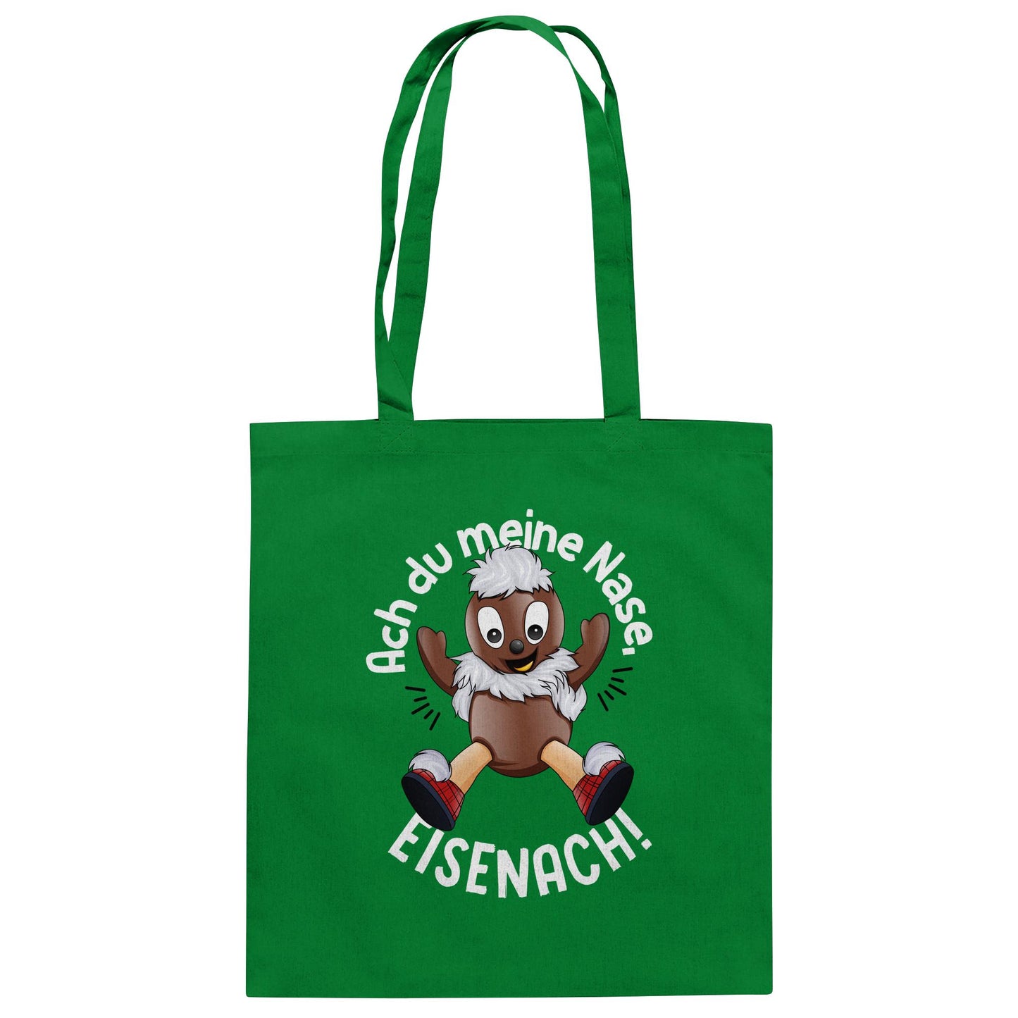 Pitti Stadt Nicki (Baumwolltasche) • ACH DU MEINE NASE EISENACH!