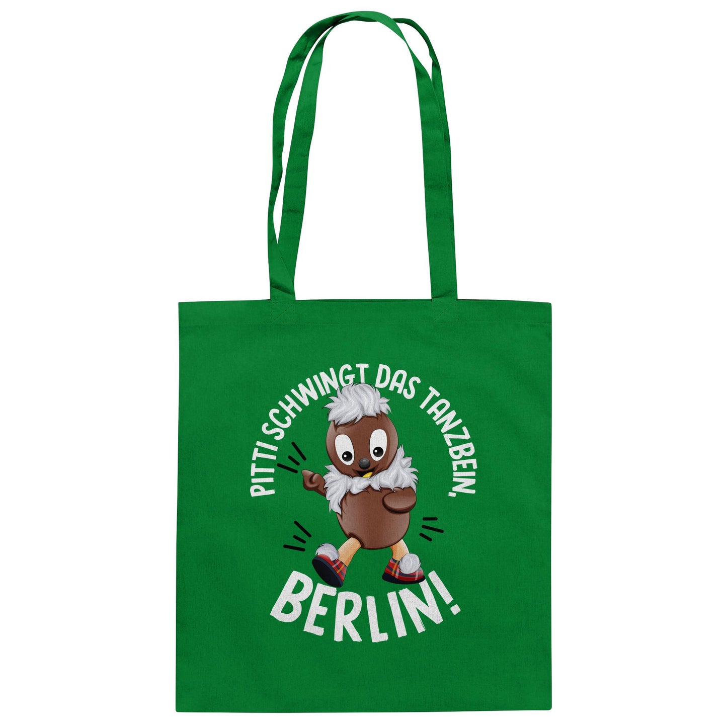 Pitti Stadt Nicki (Baumwolltasche) • PITTI SCHWINGT DAS TANZBEIN, BERLIN!