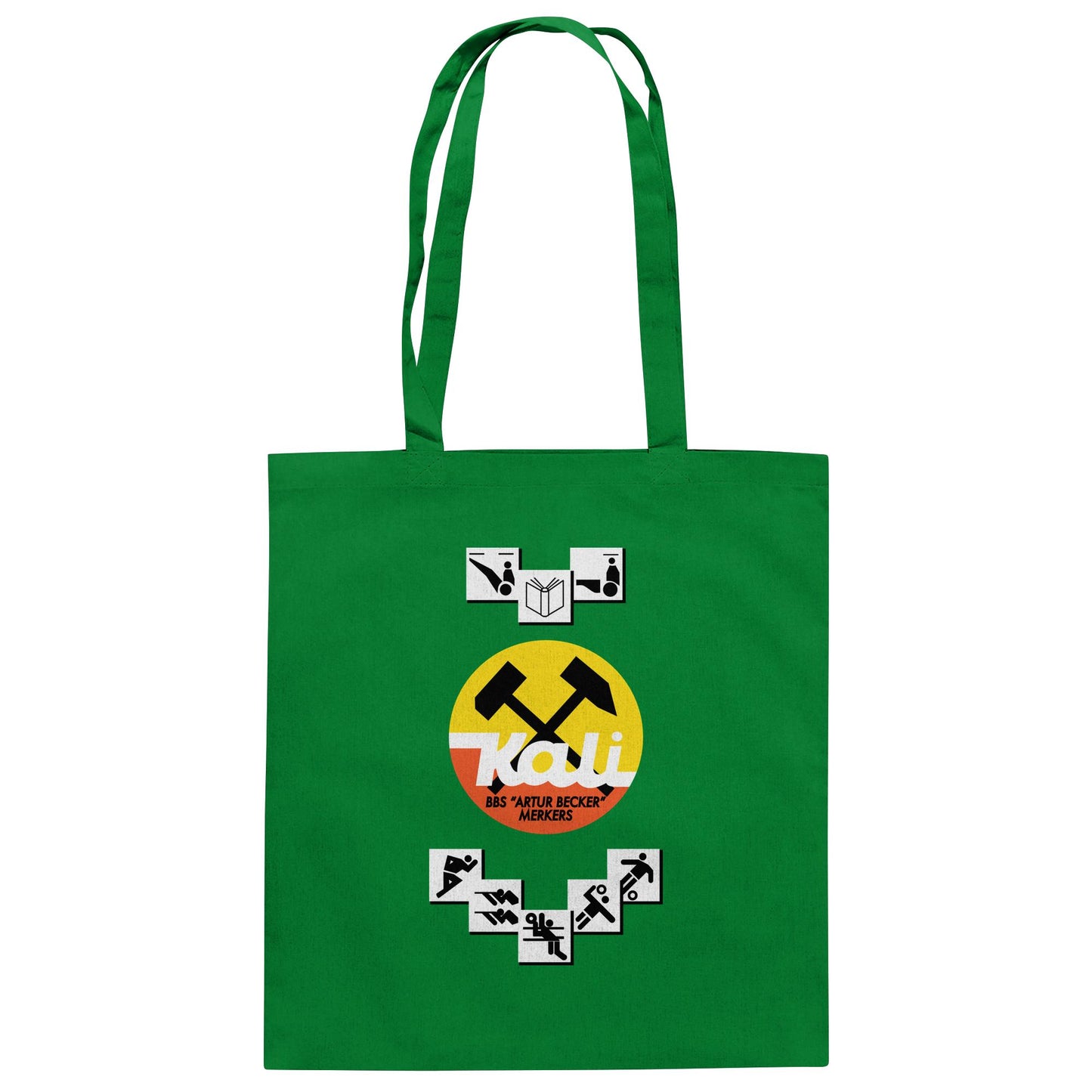 DDR Ostalgie Baumwolltasche • BBS KALI ARTUR BECKER - MERKERS
