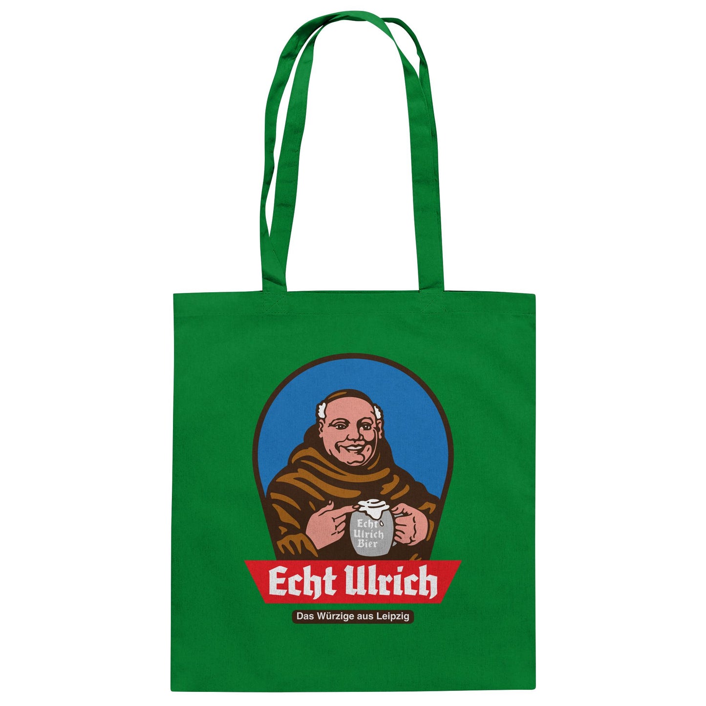 DDR Ostalgie Baumwolltasche • ECHT ULRICH BIER LEIPZIG