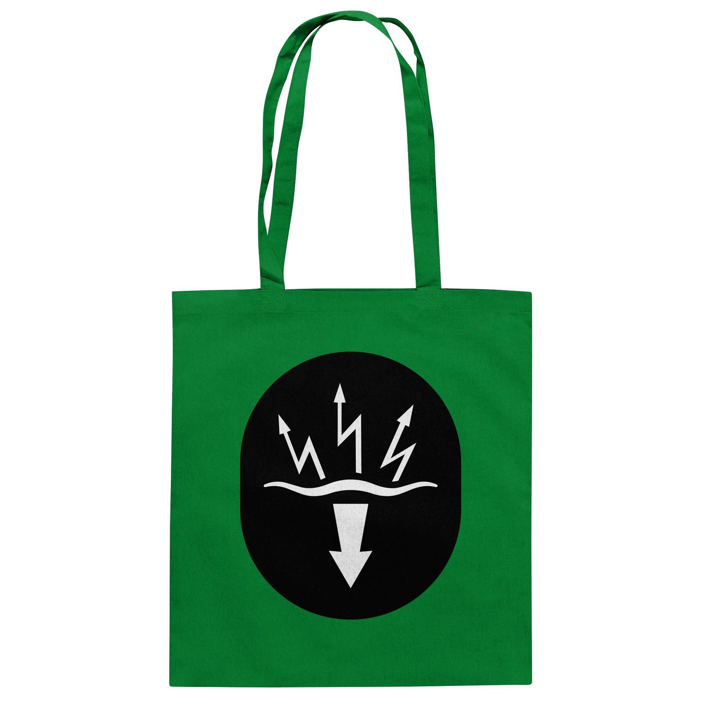 DDR Ostalgie Baumwolltasche • NVA EMBLEM - FUNKORTUNG