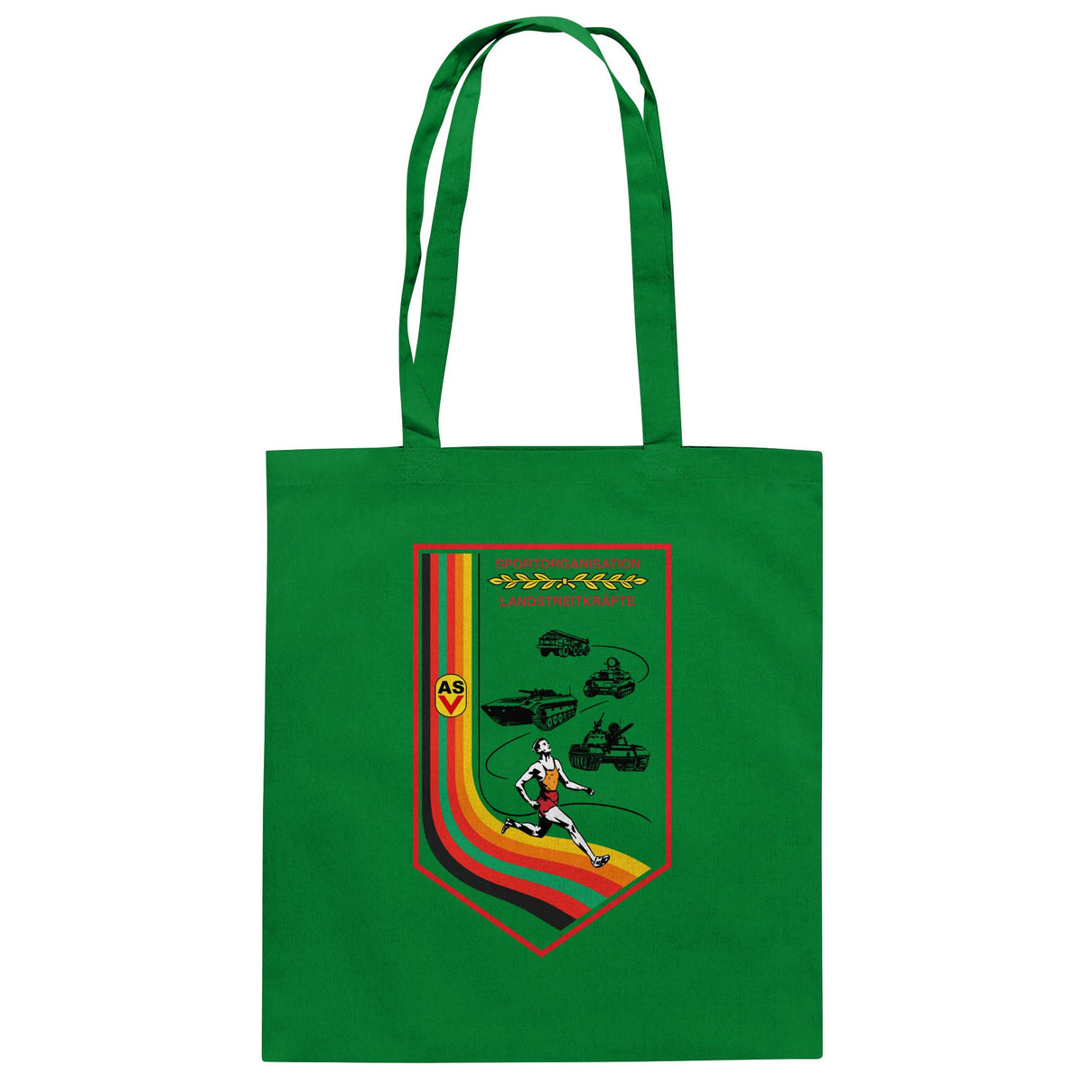 NVA ASV - SPORTORGANISATION LANDSTREITKRÄFTE | DDR Ostalgie Baumwolltasche
