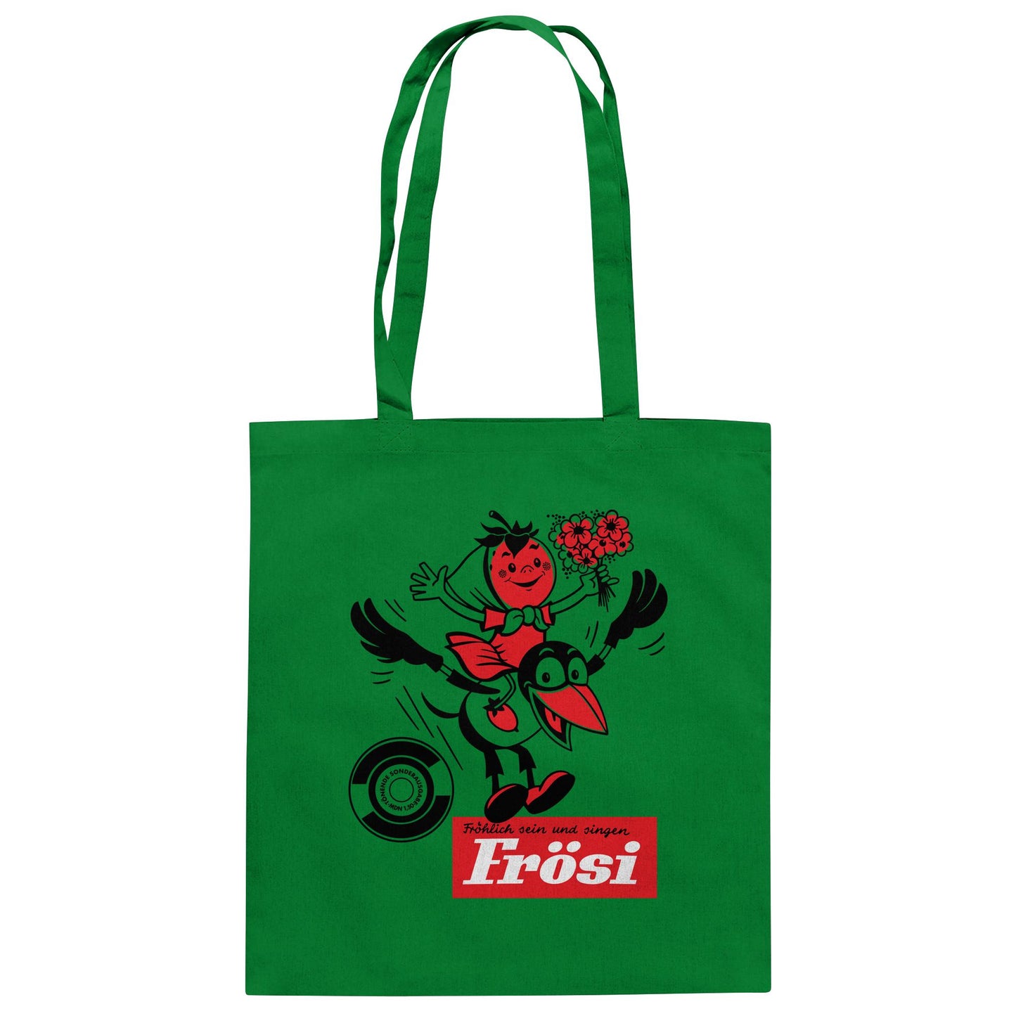 DDR Ostalgie Baumwolltasche • FRÖSI - TÖNENDE SONDERAUSGABE (ORIGINAL COVER)