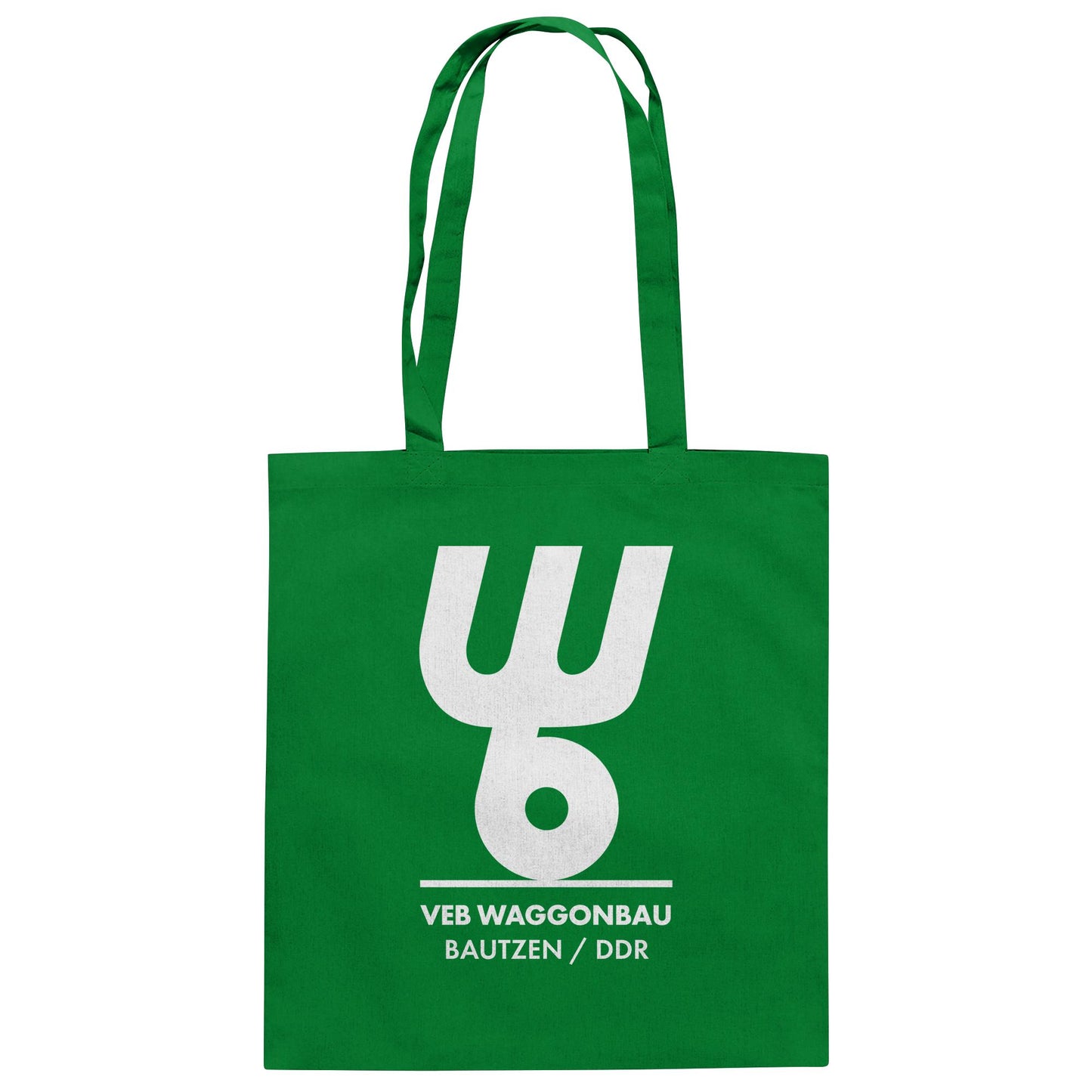 DDR Ostalgie Baumwolltasche • VEB WAGGONBAU BAUTZEN