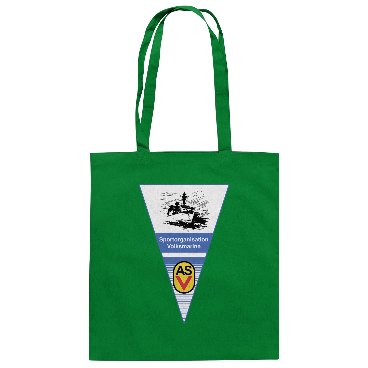 DDR Ostalgie Baumwolltasche • ASV SPORTORGANISATION VOLKSMARINE