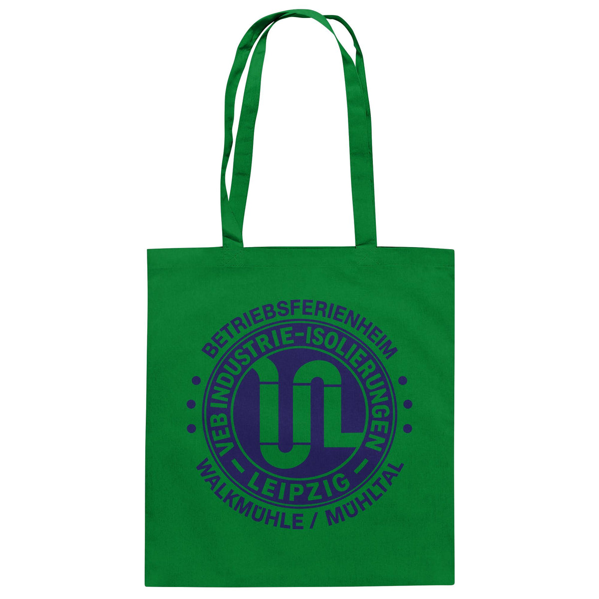 DDR Ostalgie Baumwolltasche • VEB INDUSTRIE-ISOLIERUNGEN - BETRIEBSFERIENHEIM WALKMÜHLE