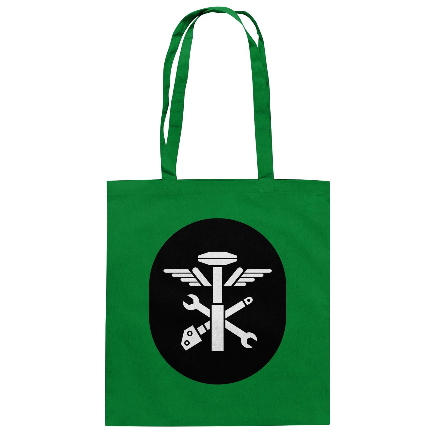 DDR Ostalgie Baumwolltasche • NVA EMBLEM - TECHNISCHER PANZERDIENST