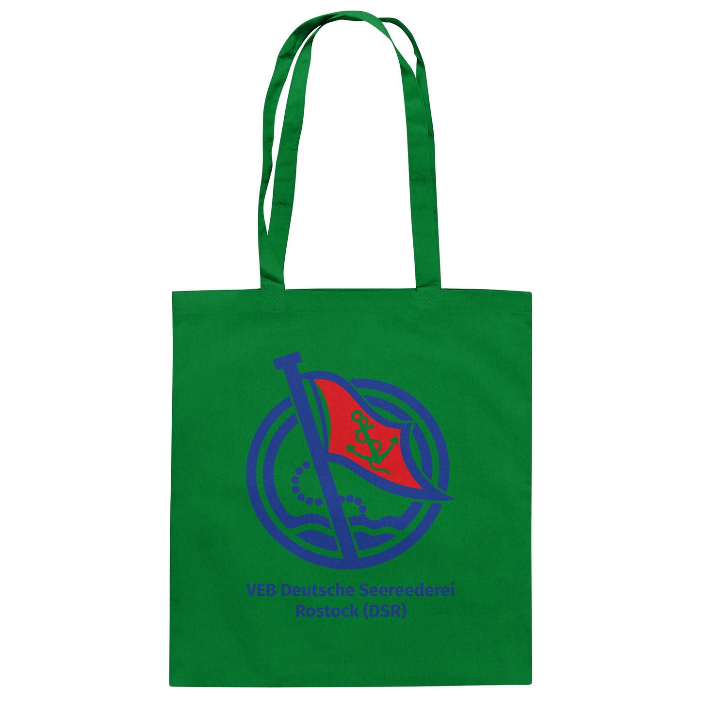 DDR Ostalgie Baumwolltasche • VEB DEUTSCHE SEEREEDEREI ROSTOCK (DSR)