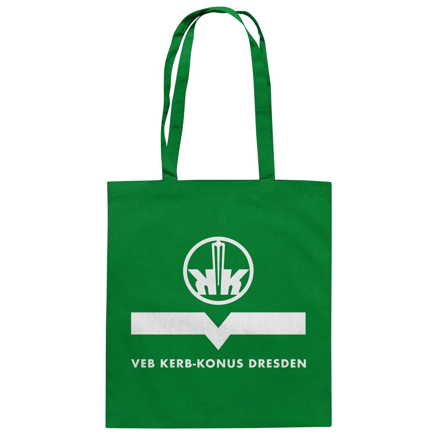 DDR Ostalgie Baumwolltasche • VEB KERB-KONUS DRESDEN