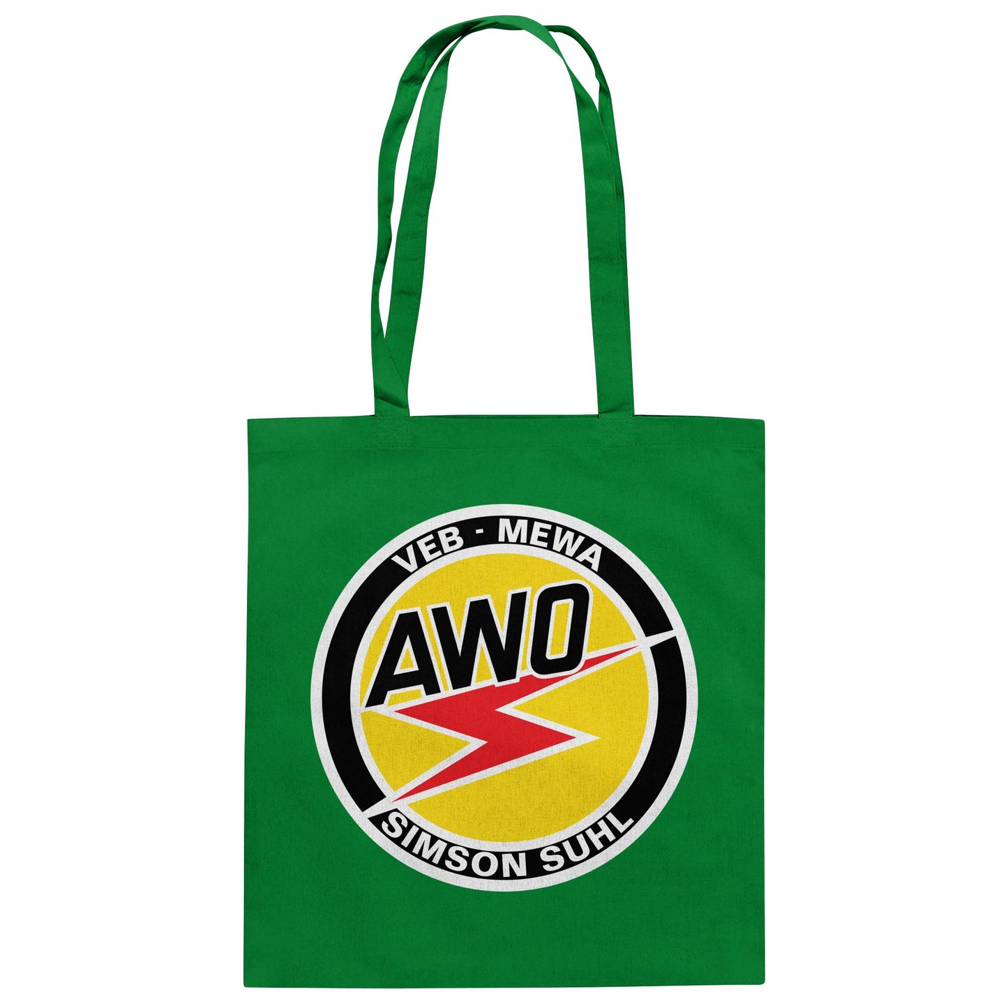 DDR Ostalgie Baumwolltasche • VEB MEWA - AWO, SIMSON SUHL