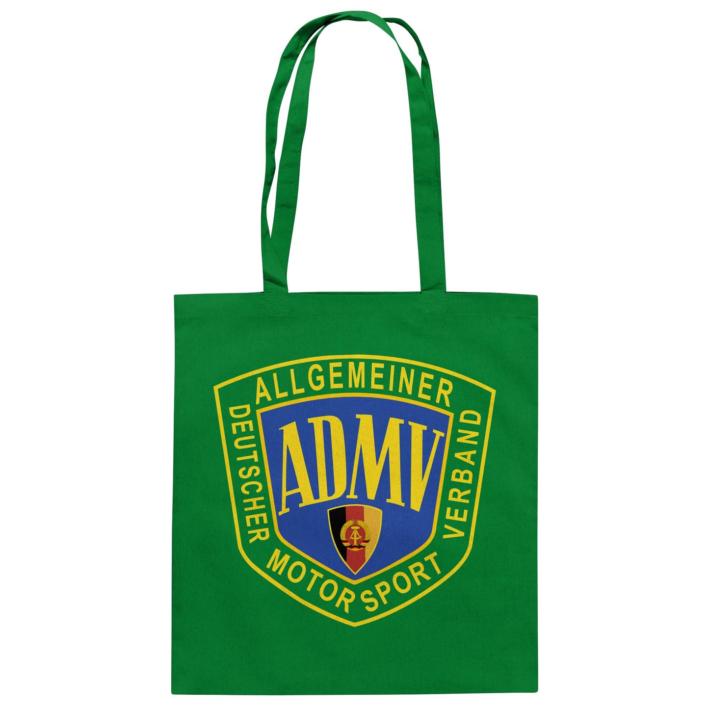 DDR Ostalgie Baumwolltasche • ADMV MOTORSPORTVERBAND DER DDR